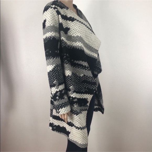 Anthropologie Guest Editor Wool Drape Cardigan - Picture 9 of 12